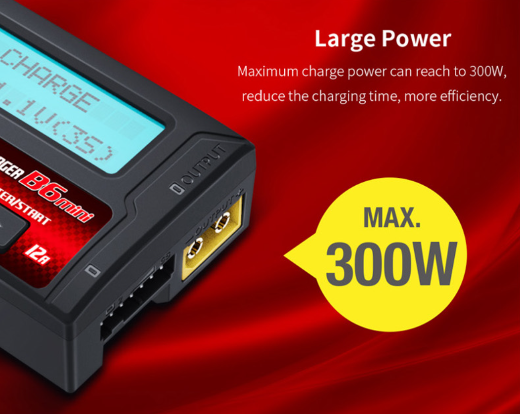 GT Power B6 Mini 300W Intelligent DC Charger Discharger