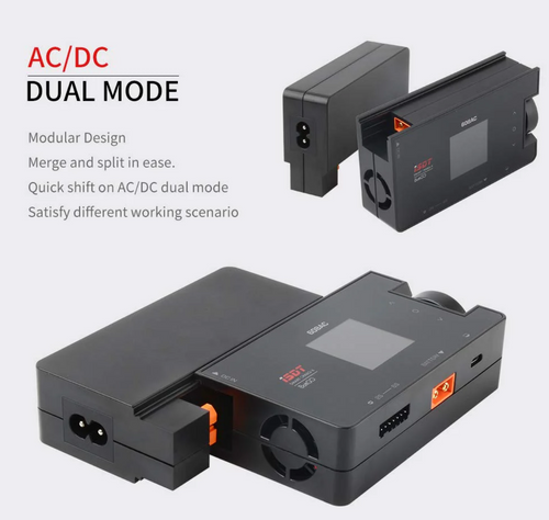 608 AC Lipo Battery Charger,AC 50W/DC 200W Dual Mode RC Discharger/Charger