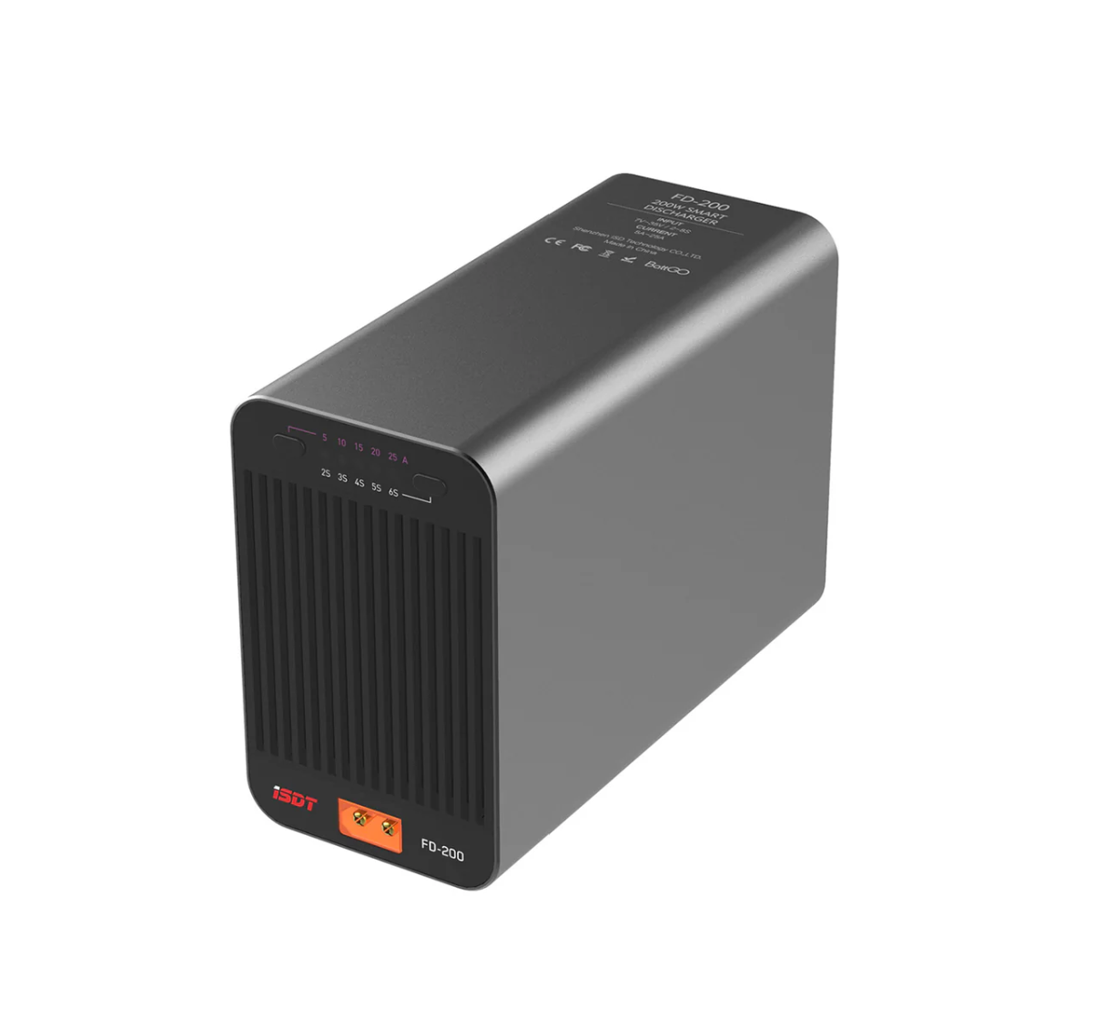 FD-200 Smart Discharger,200W 25A Wireless APP Control Discharger for 2-8S Batteries