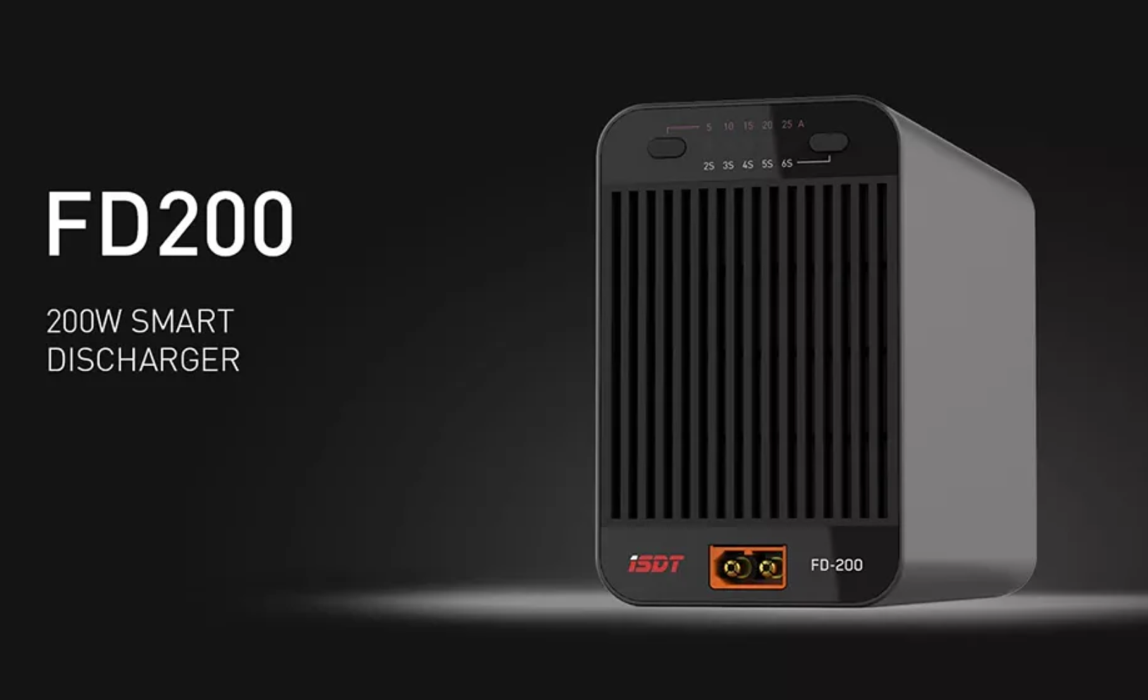 FD-200 Smart Discharger,200W 25A Wireless APP Control Discharger for 2-8S Batteries