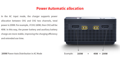 G.T. Power V6 DUO AC 200W DC 400W 2x16A Battery Charger Discharger